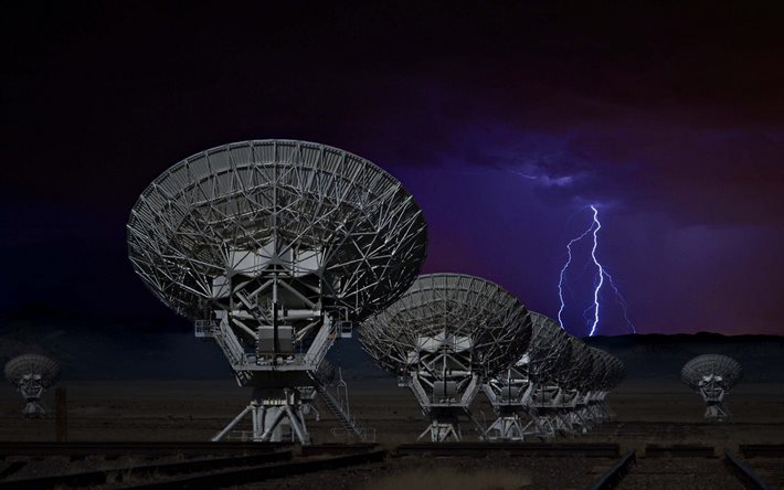のison-nm展望台, ニューメキシコ, 雷, 天文台, apache点