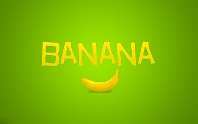 el banano, el plátano