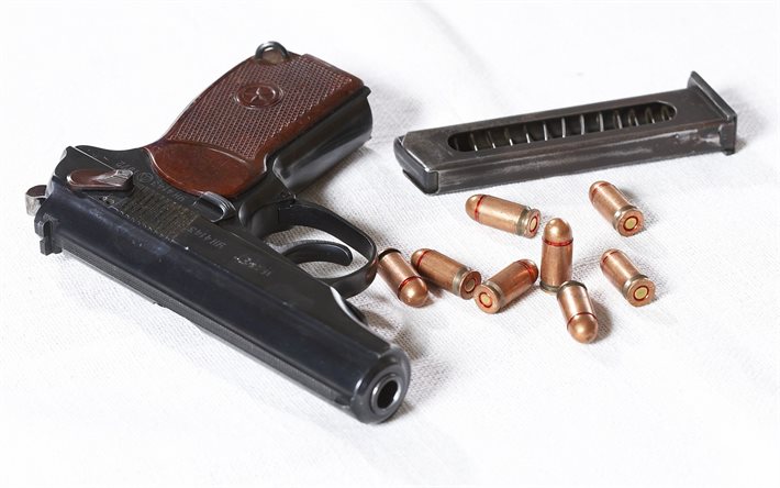 le pistolet makarov, photo des pistolets, des armes