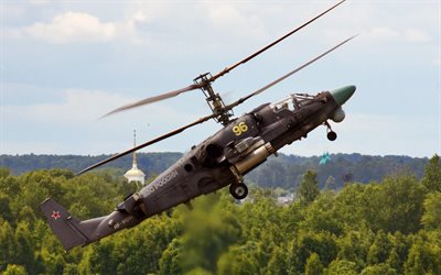 ka-52, jacaré, helicópteros de combate, hokum b
