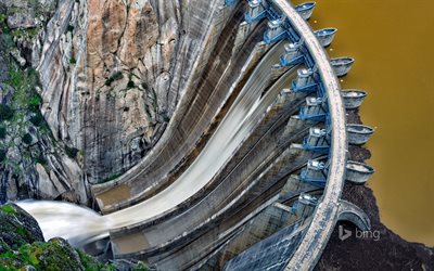 スペイン, サラマンカ-セラーノ, arribes, ダム, 工学の驚異