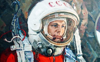 ユリのガガーリン, kosmonavti, 宇宙飛行士, ソ連