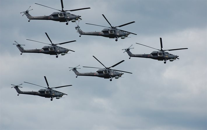 the mi-28, helicopter gunships, the mi-28n