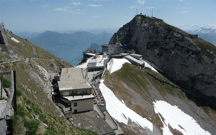 İsviçre, alpi, mount pilatus, Alpler, lucerne