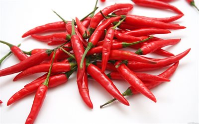 red pepper, fotos von paprika