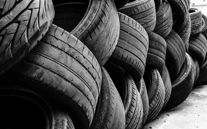 sini, gum, tires, rubber, old tires, photo