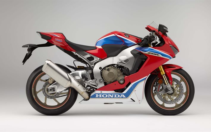 Honda CBR1000RR SP2, 4k, 2017 moto, moto giapponesi, Honda