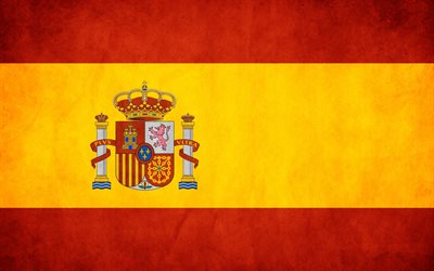 spanska flaggan, spanien, flagga spanien, flaggor