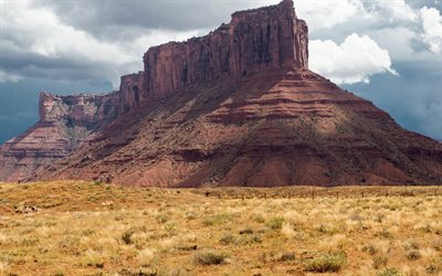 deserto, usa, rock, monument valley navajo, l'altopiano del colorado