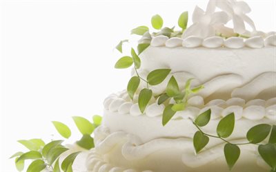 three-tiered cake, wedding cake, trenutni cake