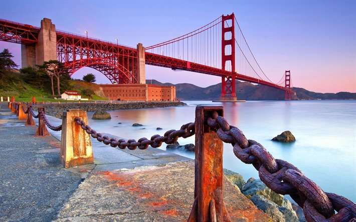 البوابة الذهبية, سان فرانسيسكو, ca, الولايات المتحدة الأمريكية