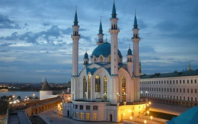 la mezquita, tatarstán, sharif, kazan