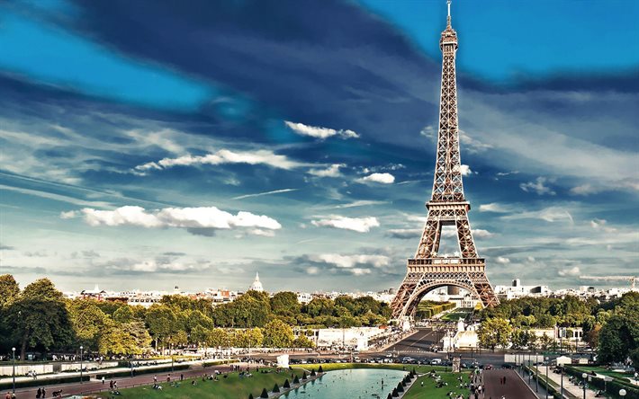 paris, Fransa, Eyfel Kulesi, turizm