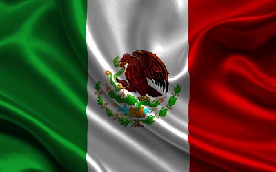 mexicaine symboles, le mexique, le drapeau du mexique, l'enseigne du mexique