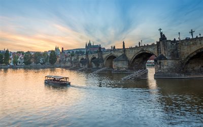 Çek Cumhuriyeti, Prag, charles Köprüsü, Charles Nehri, Çek Cumhuriyeti başkenti