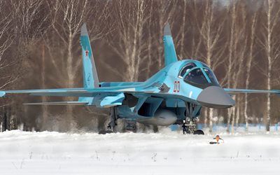 su-34, tactical bomber, fighter-bomber
