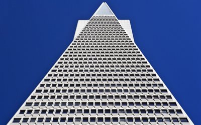 transamerica, skyscraper, san francisco, ca, transamerica pyramid, california