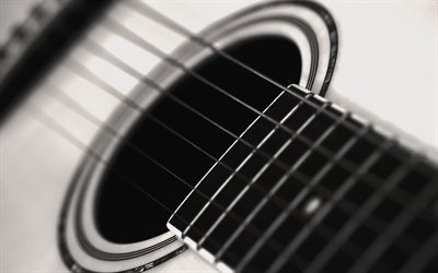 cordes, guitare, instruments de musique