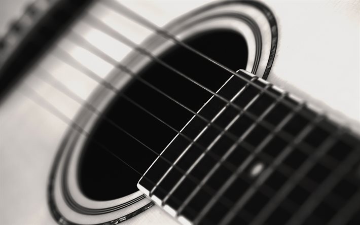 cuerdas, guitarra, instrumentos musicales
