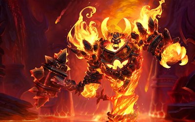 Ragnaros, fire, monster, Heroes of the Storm