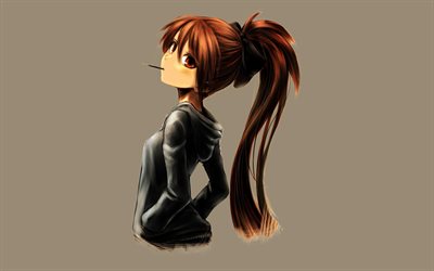 Kyoko Sakura, characters, manga, The Puella Magi