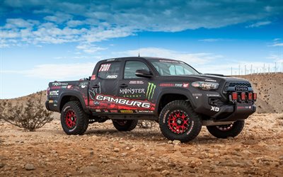 toyota tacoma trd pro race truck, 2016, maastoautot, lava-autot