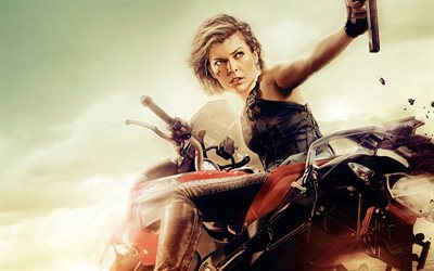 Resident Evil The Final Chapter, 2016, action, Milla Jovovich