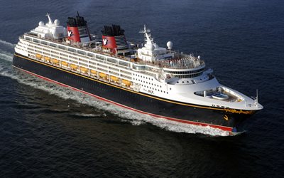 La Magia de Disney, el mar, los barcos de crucero