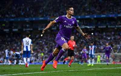 James Rodriguez, obiettivo, stelle del calcio, Real Madrid, i calciatori, La Liga