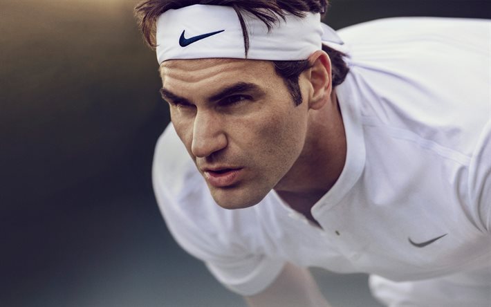 ATP, Roger Federer, tennis player, match, Wimbledon