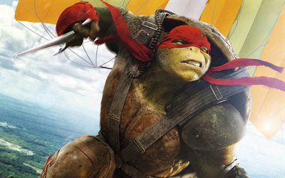 Raphael, 2016, Teenage Mutant Ninja Turtles, TMNT, comedy