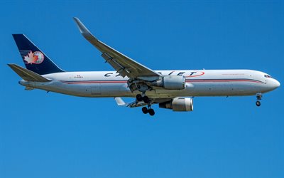 बोइंग 767, नागर विमानन, यात्री विमान, हवाई अड्डा, यात्री परिवहन, कार्गोजेट एयरवेज, उड़ने वाले विमान, बोइंग 767-300f, विमानन, बोइंग