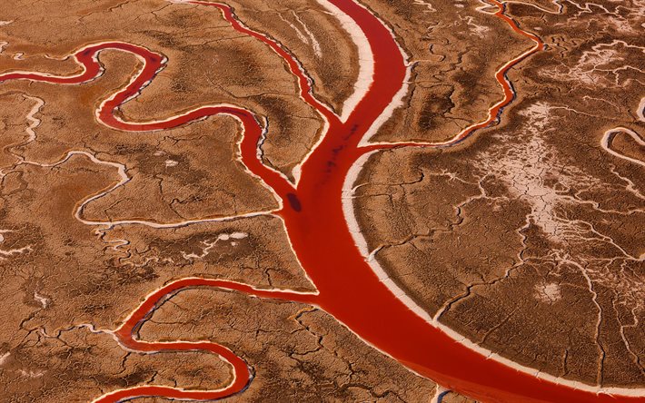 النهر الأحمر, الصحراء, الولايات المتحدة الأمريكية, سان فرانسيسكو, ca