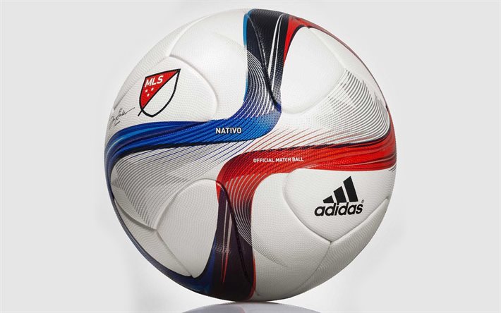 2015, adidas nativo, adidas, pallone da calcio, mls palla
