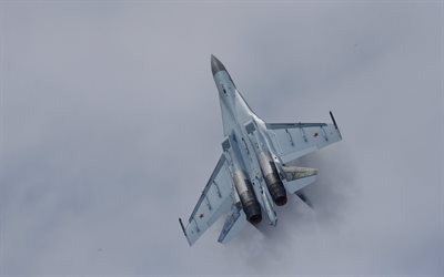su-35s, 戦闘機, バレル