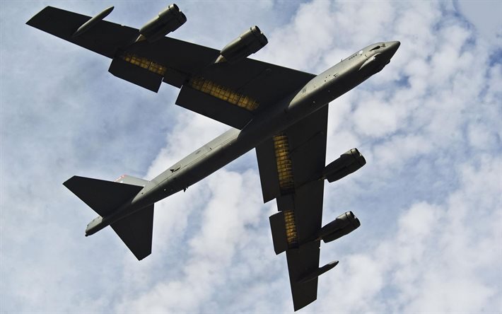 boeing b-52, le bomber, stratofortress, l'us air force