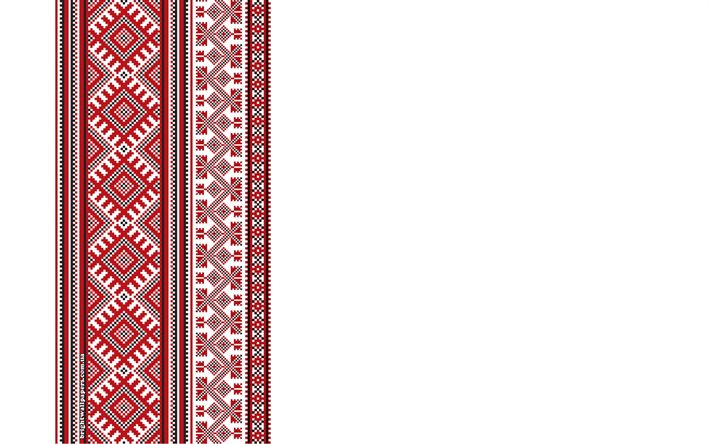 赤と黒の装飾品, ウクライナ, ウクライナの飾り