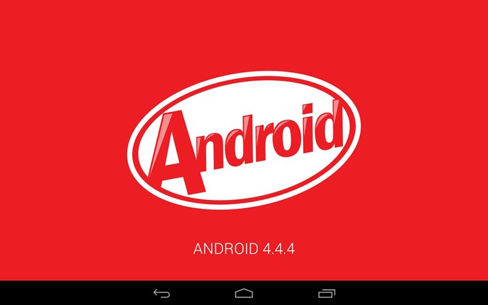 logosu, android, android 4-4-4 android