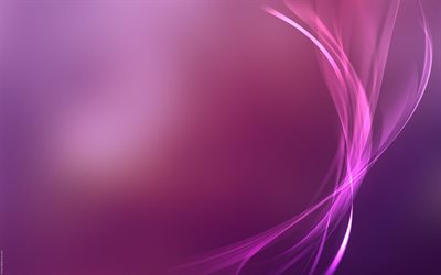 ライン, 紫色の背景, 波, 抽象化