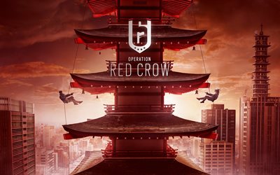 Tom Clancys Rainbow Six Siege, l'Opération Red Crow, jeu de tir, 2016, 4K