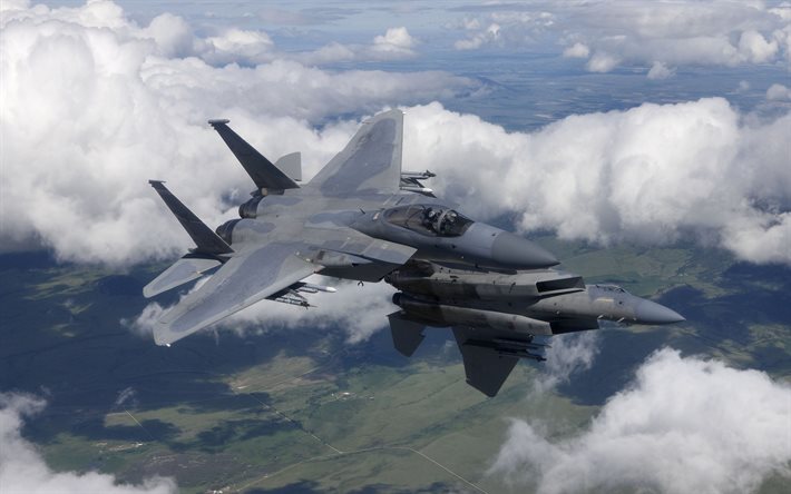 ダネルダグラス, f-15イーグル, 戦闘機, 軍用機, f-15