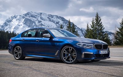 4k, BMW M5, F90, 2018 araba, yeni m5, Alman otomobil, BMW