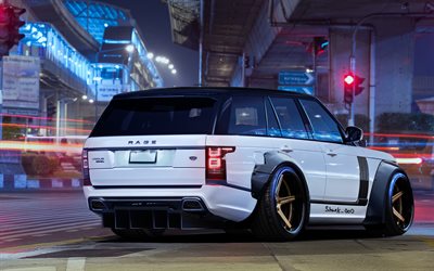 Range Rover Voque, tuning, art, 2017 cars, Evoque, Land Rover, Range Rover