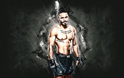 Darian Weeks, MMA, American mixed martial artist, UFC, white stone background, Ultimate Fighting Championship, USA