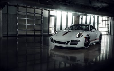 Porsche 911 Carrera GTS, sportcars, 4k, 2017 otomobil, Porsche