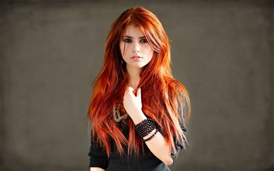 Julia Zabolotnikova, photomodels, redhead ragazza, bellezza