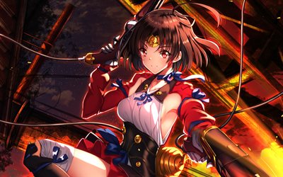 Mumei, characters, Kabaneri of the Iron Fortress