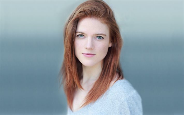 Rose Leslie, actrice, phot, en 2016, la rousse fille, beauté