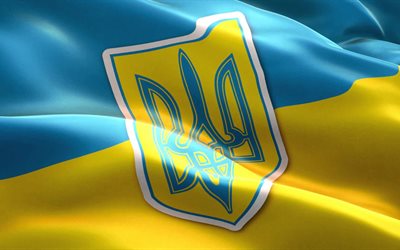 ukrainian symbolism, symbolics of ukraine, coat of arms of ukraine, loom, the flag of ukraine, fabric