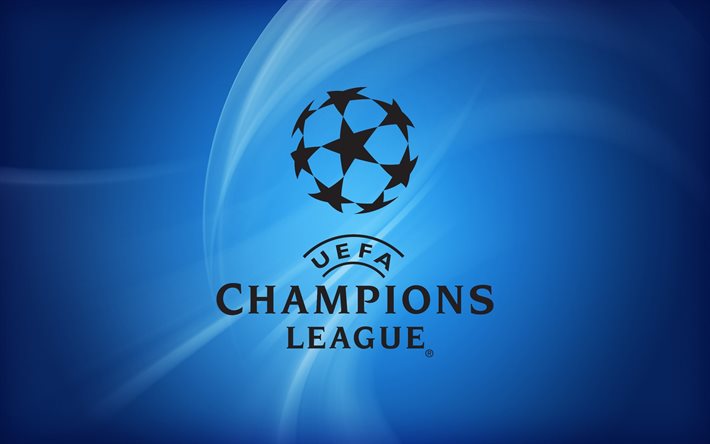 uefa, uefa champions league, logotyp, fotboll